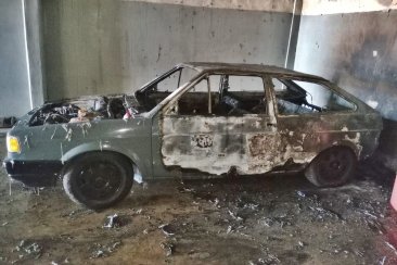 Los destrozos en el vehículo fueron totales Los destrozos en el vehículo fueron totales