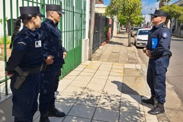 El allanamiento se realizó sobre una vivienda de calle Laprida. El allanamiento se realizó sobre una vivienda de calle Laprida.