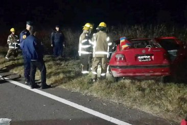 El choque se dio en el distrito Villaguay El choque se dio en el distrito Villaguay