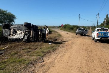 Viajaban tres adultos y dos menores. Viajaban tres adultos y dos menores.