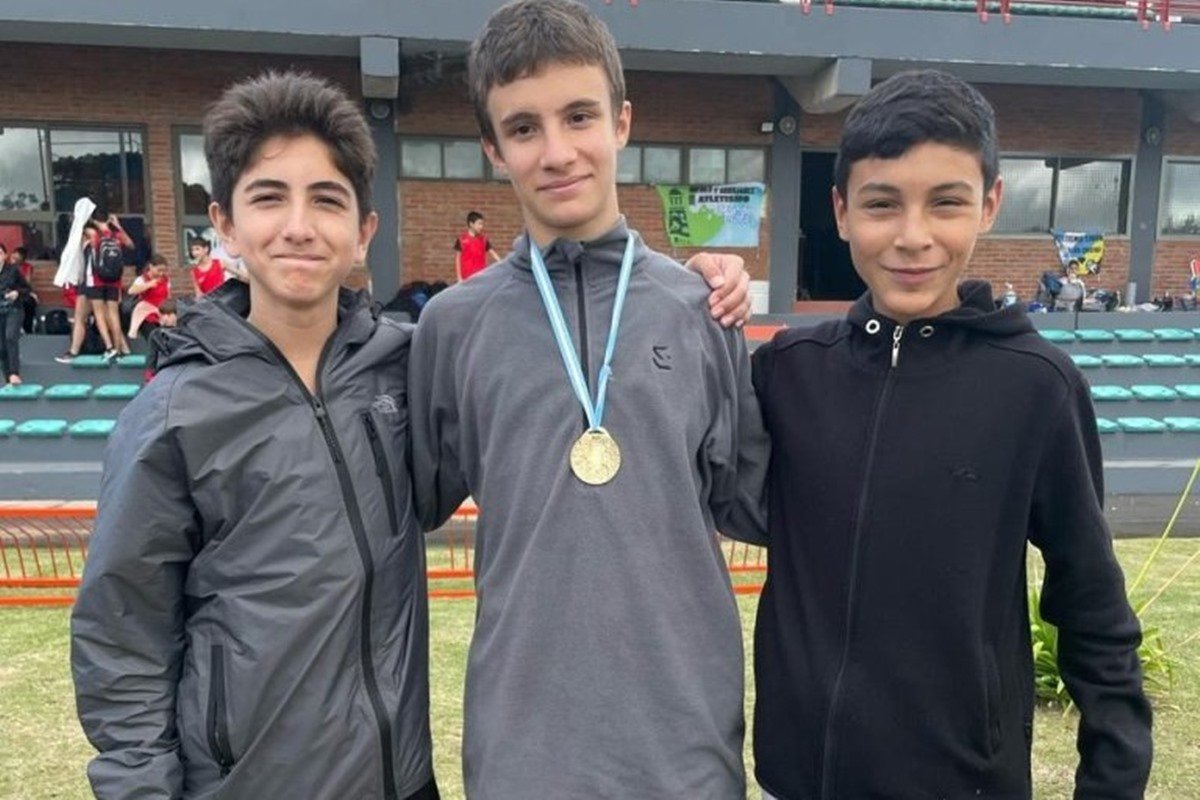 Los jovenes de Concordia que participaron en el Campeonato Nacional.