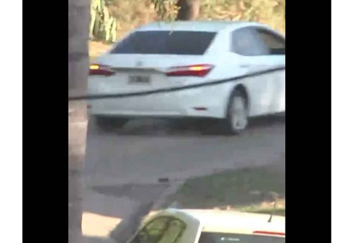 La ins&oacute;lita secuencia ocurri&oacute; durante la tarde de este jueves, en Paran&aacute;.