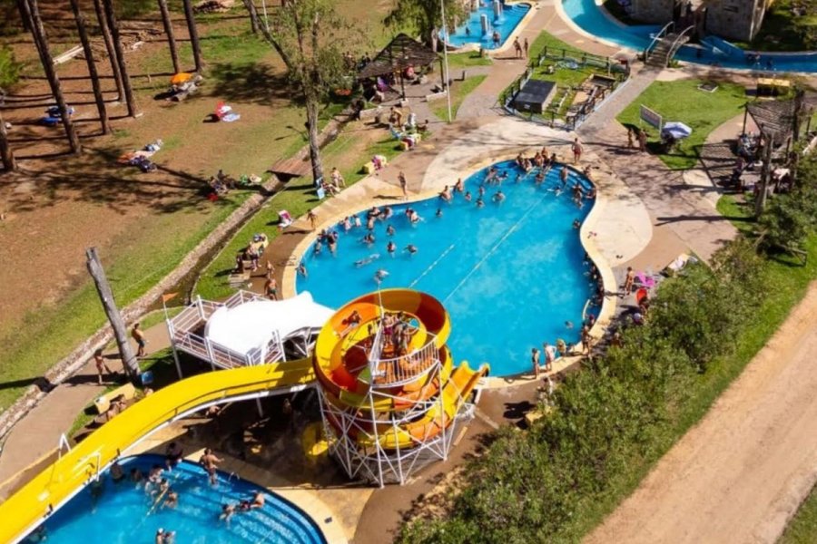 Vista aérea del parque termal de CODESAL