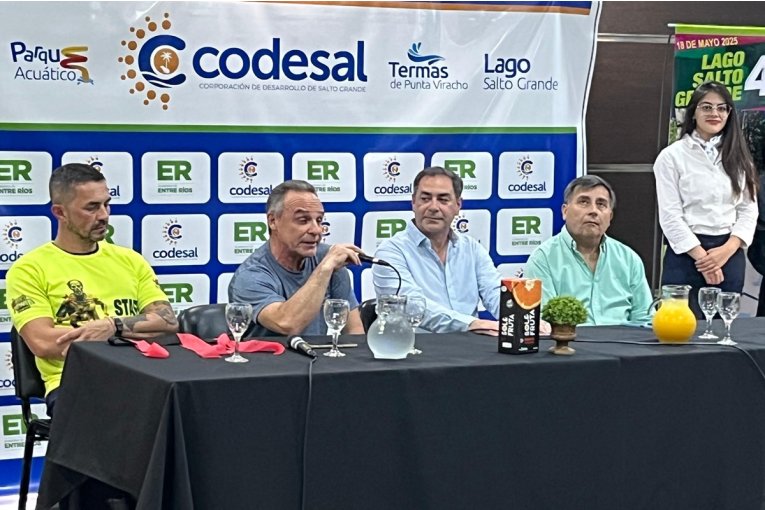 Se present&oacute; un calendario de eventos deportivos que tendr&aacute;n lugar en el Perilago de Salto Grande