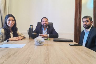 Ballejos, Troncoso y Cosso, en la reunión desarrollada en Casa de Gobierno Ballejos, Troncoso y Cosso, en la reunión desarrollada en Casa de Gobierno