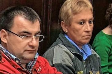 Montiel custodiado por el Servicio Penitenciario en uno de los juicios. Montiel custodiado por el Servicio Penitenciario en uno de los juicios.