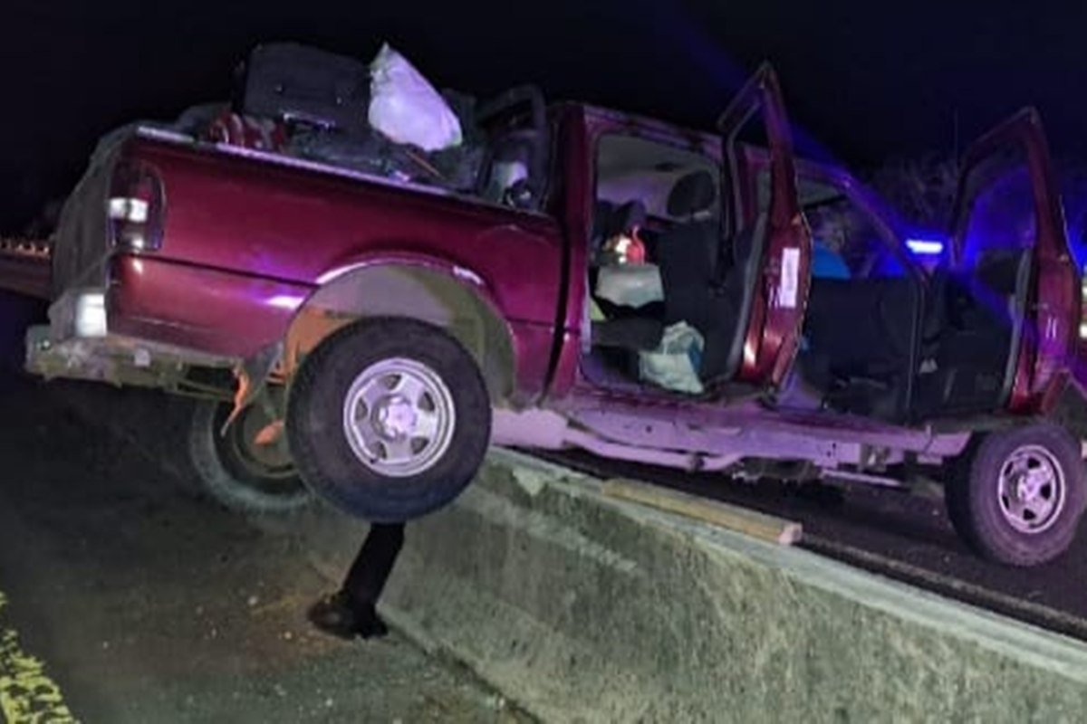 El despiste fue provocado por una mala maniobra.