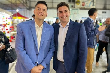 Damián Arevalo y Gustavo Bastián, dos de los intendentes Sub 40 Damián Arevalo y Gustavo Bastián, dos de los intendentes Sub 40