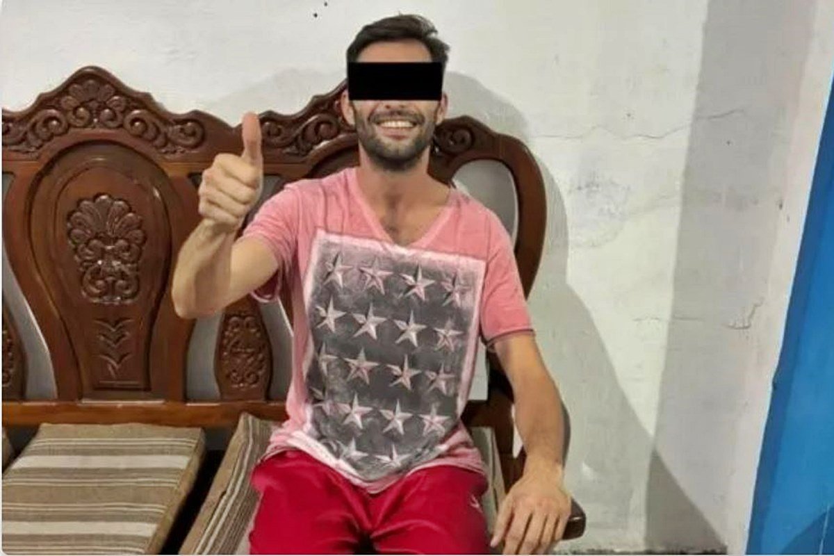 Bruno en la foto donde ingresó de manera voluntaria. Bruno en la foto donde ingresó de manera voluntaria.