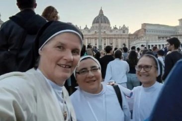 La hermana Lucía contó sobre su viaje a Roma La hermana Lucía contó sobre su viaje a Roma