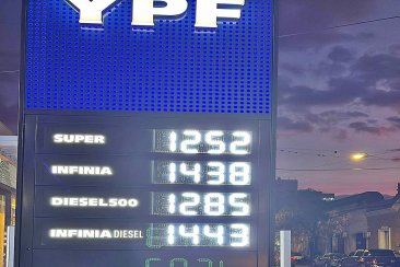 Subieron los combustibles y ya impacta en Concordia. Subieron los combustibles y ya impacta en Concordia.
