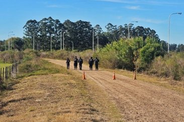 El operativo se concentra al oeste de la Ruta Nacional 14 El operativo se concentra al oeste de la Ruta Nacional 14