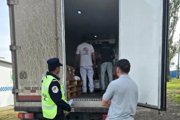 El operativo se concretó en la Ruta Nacional 18. El operativo se concretó en la Ruta Nacional 18.