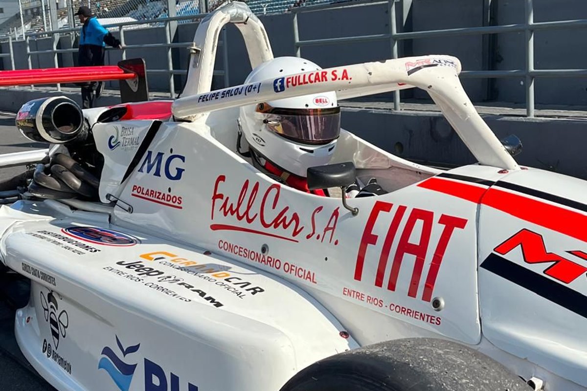 El concordiense Saloj volverá a competir en la Formula Nacional. El concordiense Saloj volverá a competir en la Formula Nacional.