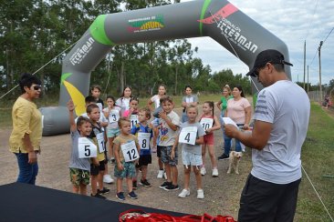 Se concretó la 1° Corre Kids en Los Charrúas Se concretó la 1° Corre Kids en Los Charrúas