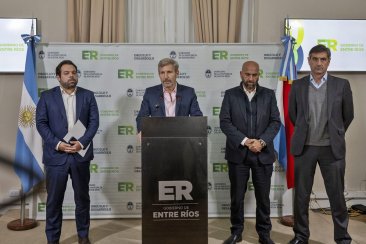 La conferenciase se realizó este martes en Casa de Gobierno La conferenciase se realizó este martes en Casa de Gobierno
