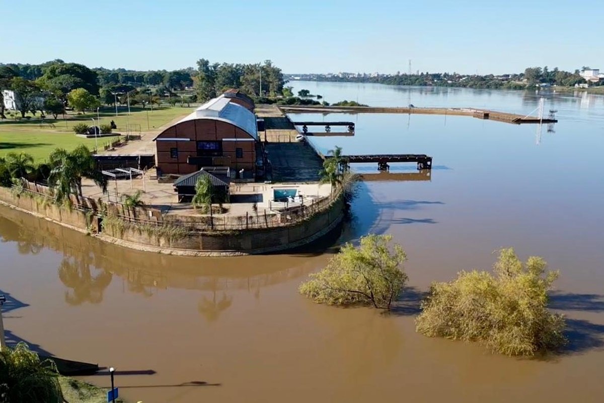 Los niveles comenzaron a descender, tal como se hab&iacute;a adelantado.