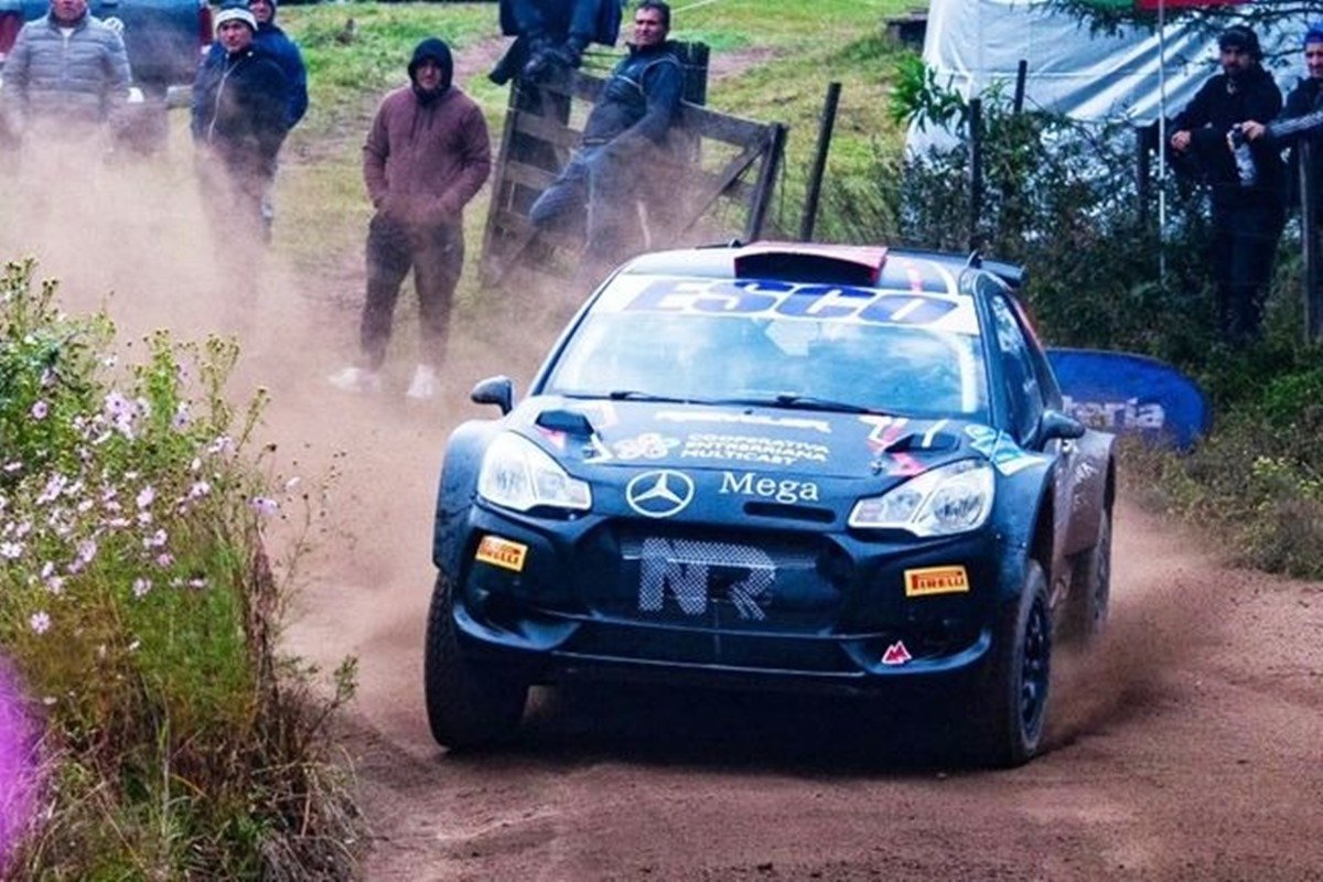 "Toio" Ballay en el Rally del Poncho