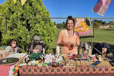 Foto de la Feria en su primera edicón. Foto de la Feria en su primera edicón.