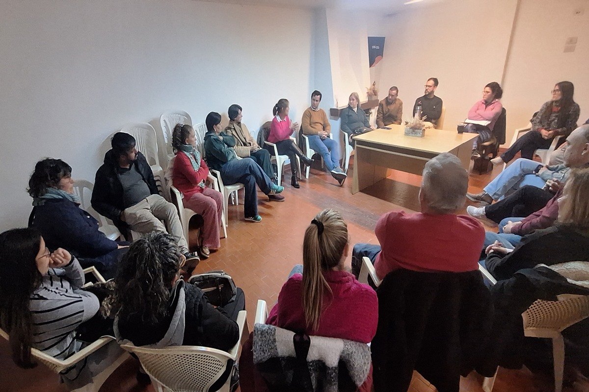 La asamblea se realizo en la tarde de martes en la sede Concordia del Colegio.