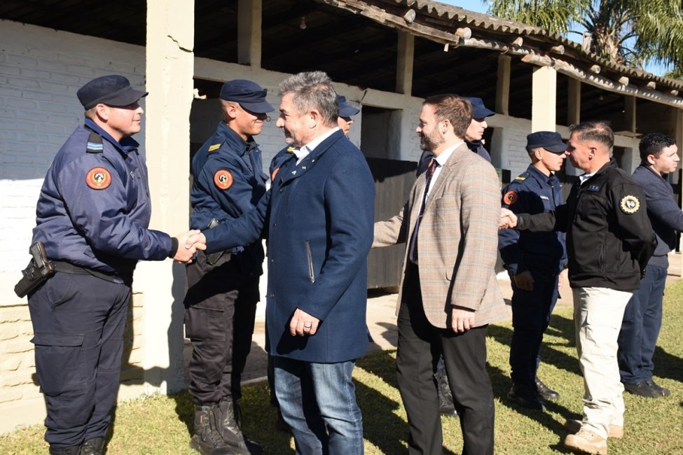 El ministro Roncaglia visitó Concordia y compartió una agenda de trabajo con Azcué