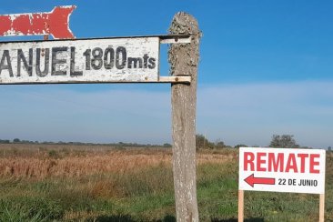 El remate será el próximo domingo 22 de junio El remate será el próximo domingo 22 de junio