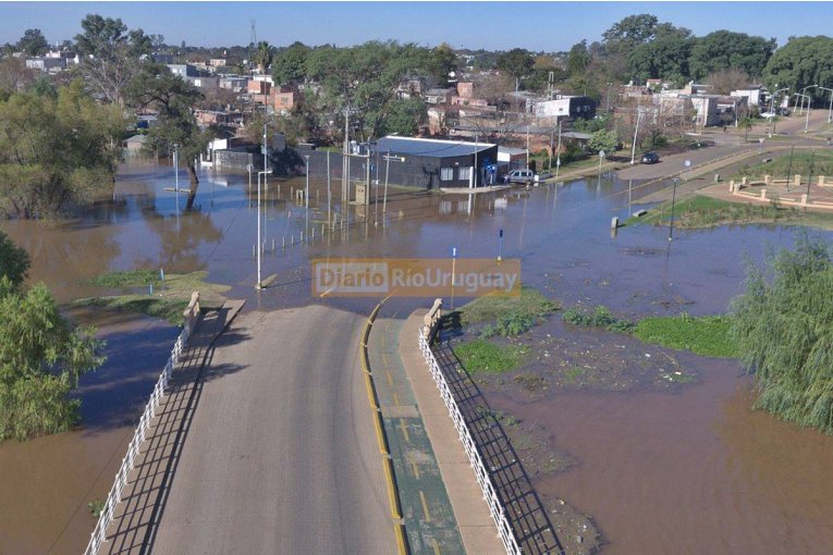 Salto Grande pronostic&oacute; hasta cu&aacute;ndo se quedar&iacute;a el pico m&aacute;ximo de la creciente