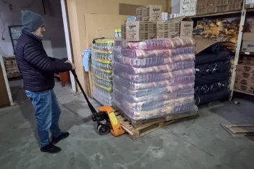 Este viernes llegaron a Concordia módulos de alimentos y frazadas. Este viernes llegaron a Concordia módulos de alimentos y frazadas.