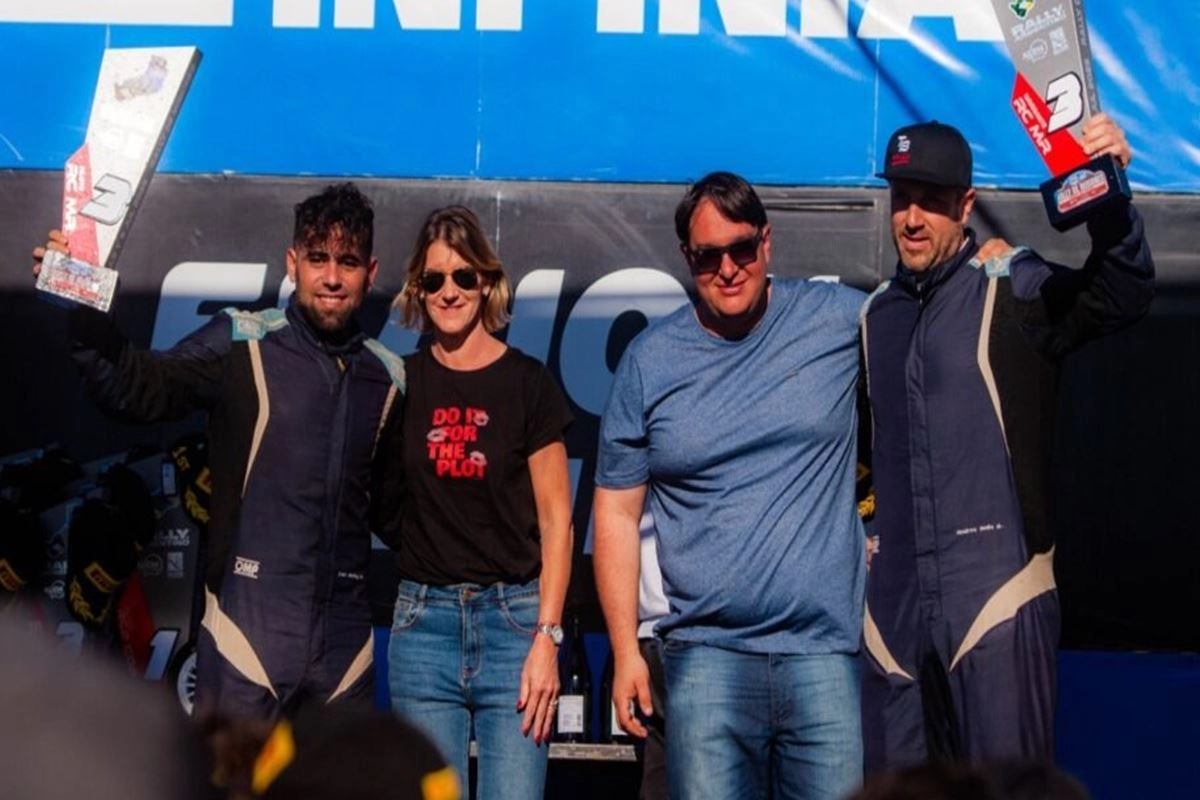 Toio” Ballay logró el tercer puesto en el Rally Argentino Toio” Ballay logró el tercer puesto en el Rally Argentino