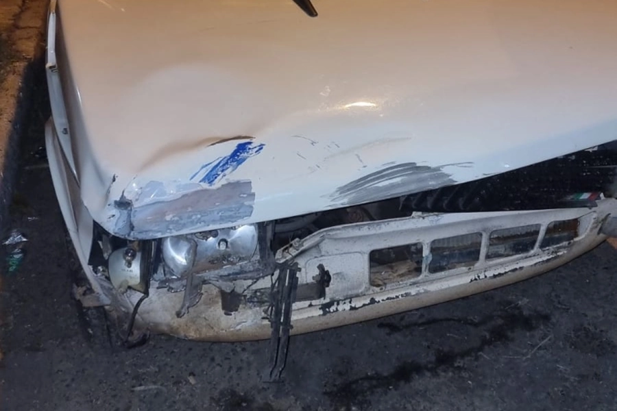 El conductor se presentó en sede policial con su vehículo