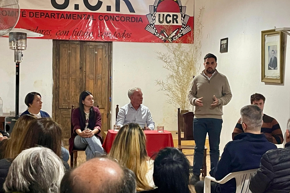 El cónclave se realizó el lunes, en Concordia. El cónclave se realizó el lunes, en Concordia.