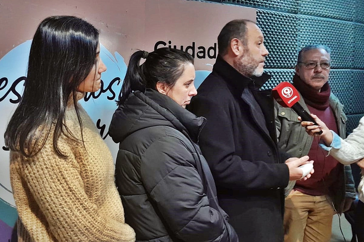 Parte del equipo periodístico de Radio Ciudadana Parte del equipo periodístico de Radio Ciudadana