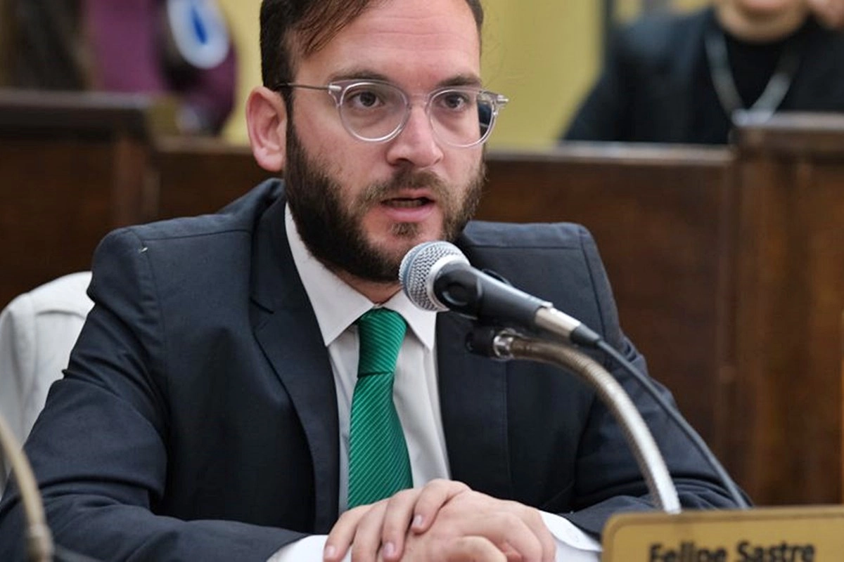El concejal Felipe Sastre El concejal Felipe Sastre
