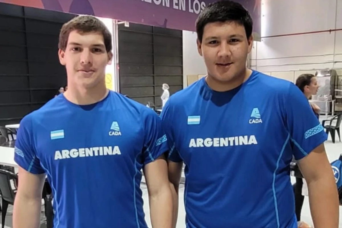 Lucas Miño y Natanael Bazualdo dejaron su huella en Paraguay Lucas Miño y Natanael Bazualdo dejaron su huella en Paraguay