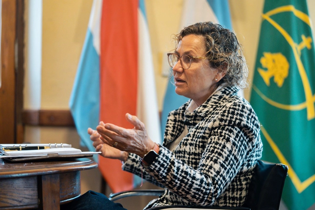 Isa Castagnino, intendenta de Victoria Isa Castagnino, intendenta de Victoria