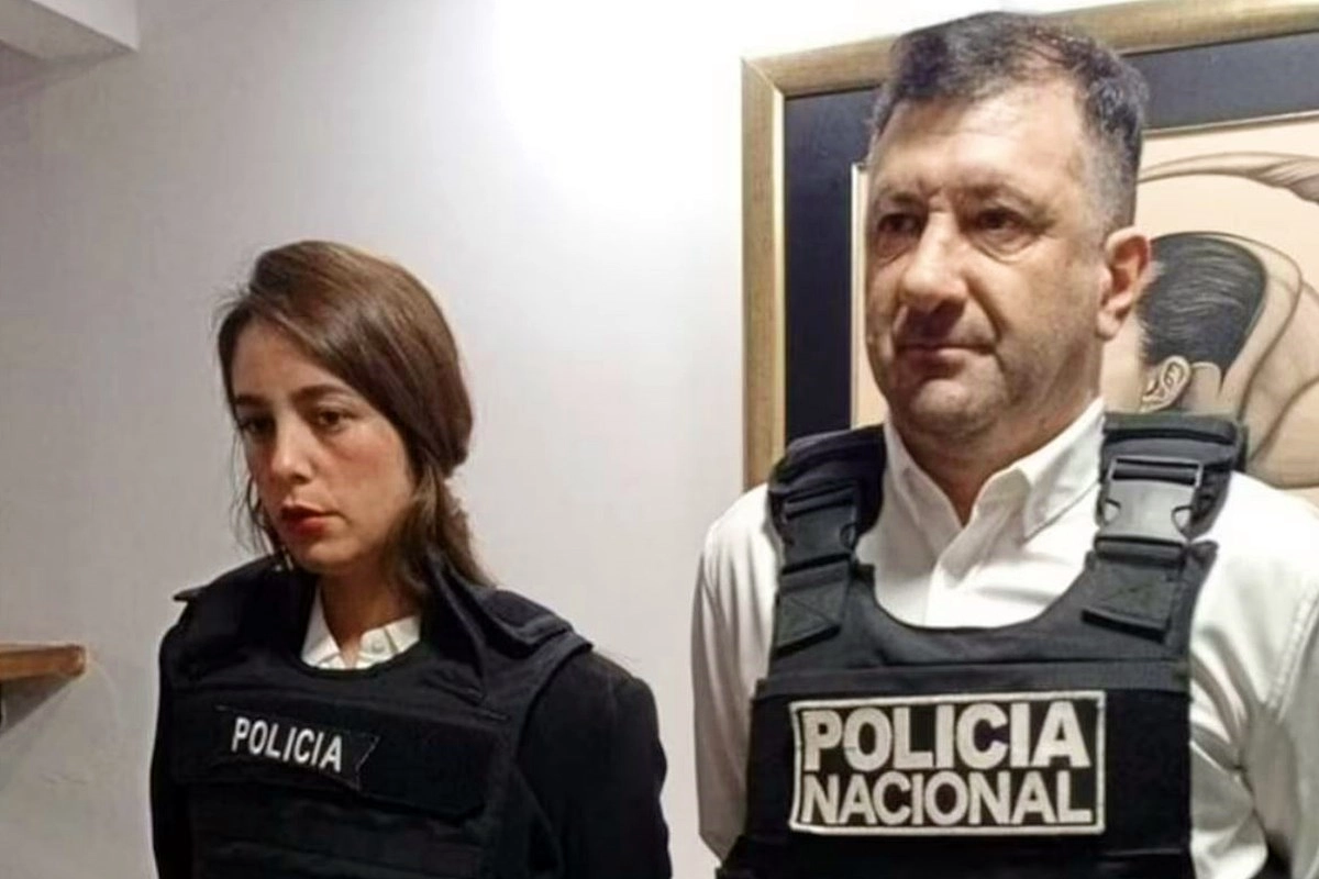 Iara Guinsel y Edargo Kueider Iara Guinsel y Edargo Kueider