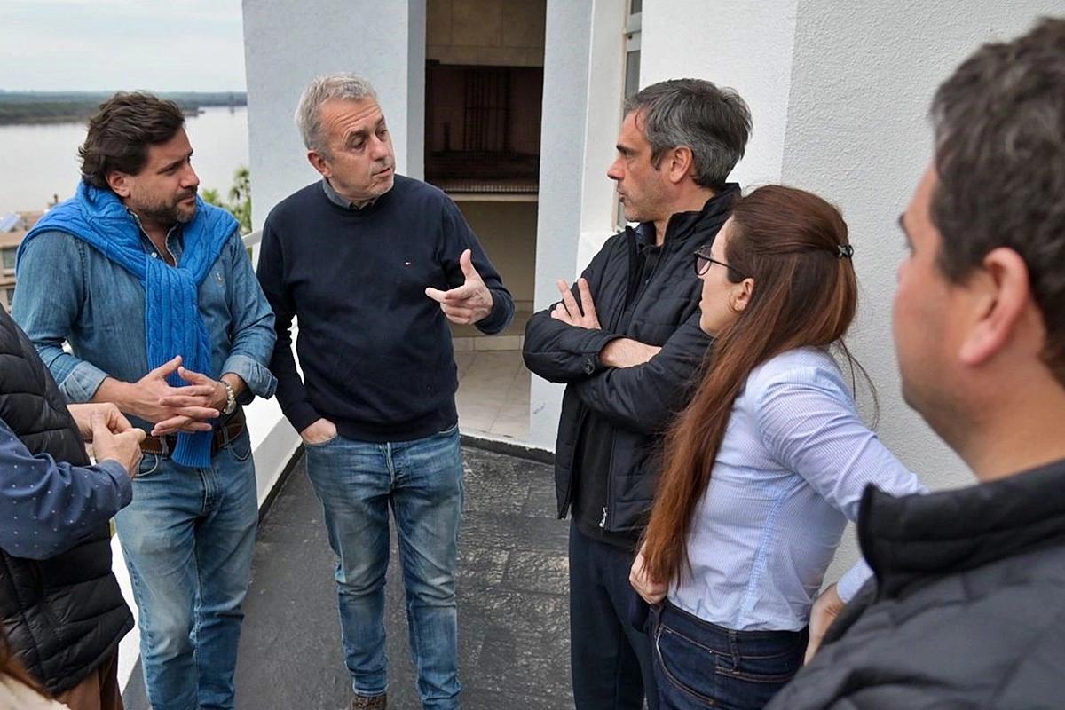 La reunióm se concretó en Colón La reunióm se concretó en Colón