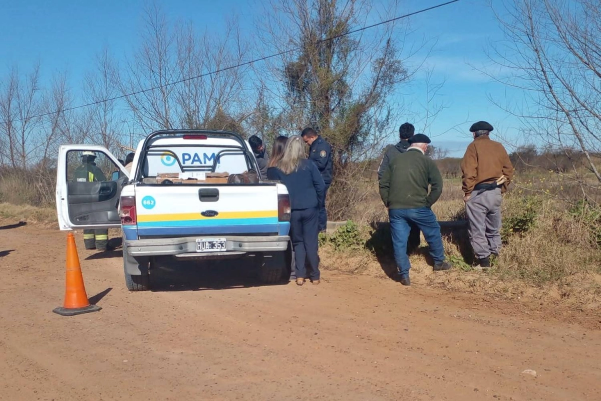 En el rodado oficial se trasladaban concordienses. En el rodado oficial se trasladaban concordienses.