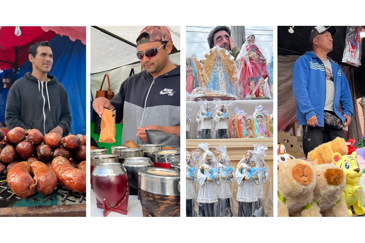 Los feriantes remarcaron que la celebración “siempre es una oportunidad de venta”. Los feriantes remarcaron que la celebración “siempre es una oportunidad de venta”.