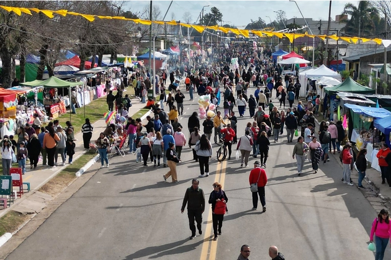 La festividad de San Cayetano marcó un récord en cantidad de feriantes
