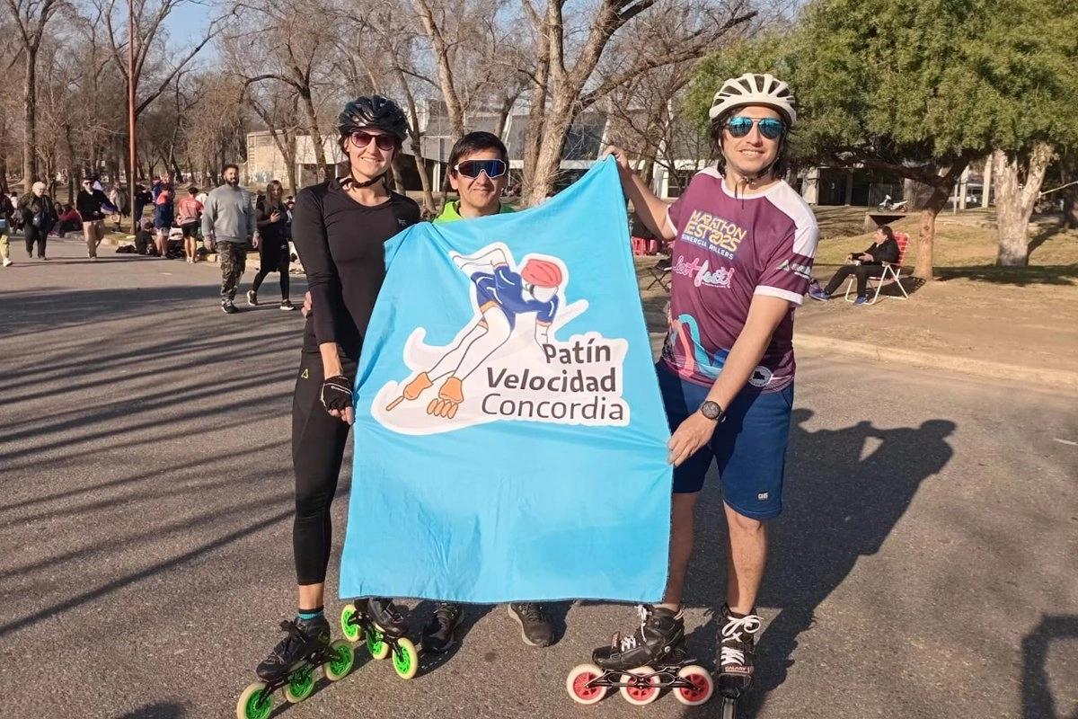 Destacada participación de los patinadores concordienses Destacada participación de los patinadores concordienses