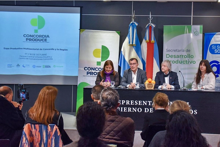 Se presentó en Buenos Aires la primera edición de “Concordia Produce”