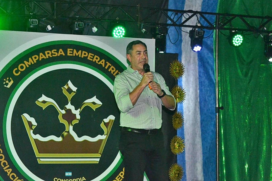 Eduardo Cristina agradeció por el acompañamiento en esos 20 años