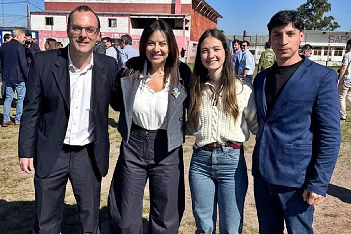 La ministra de Capital Humano en Concordia. La ministra de Capital Humano en Concordia.