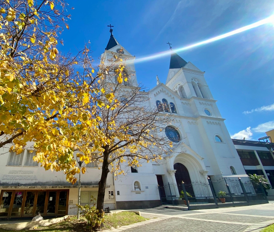 La catedral de Concordia hoy.