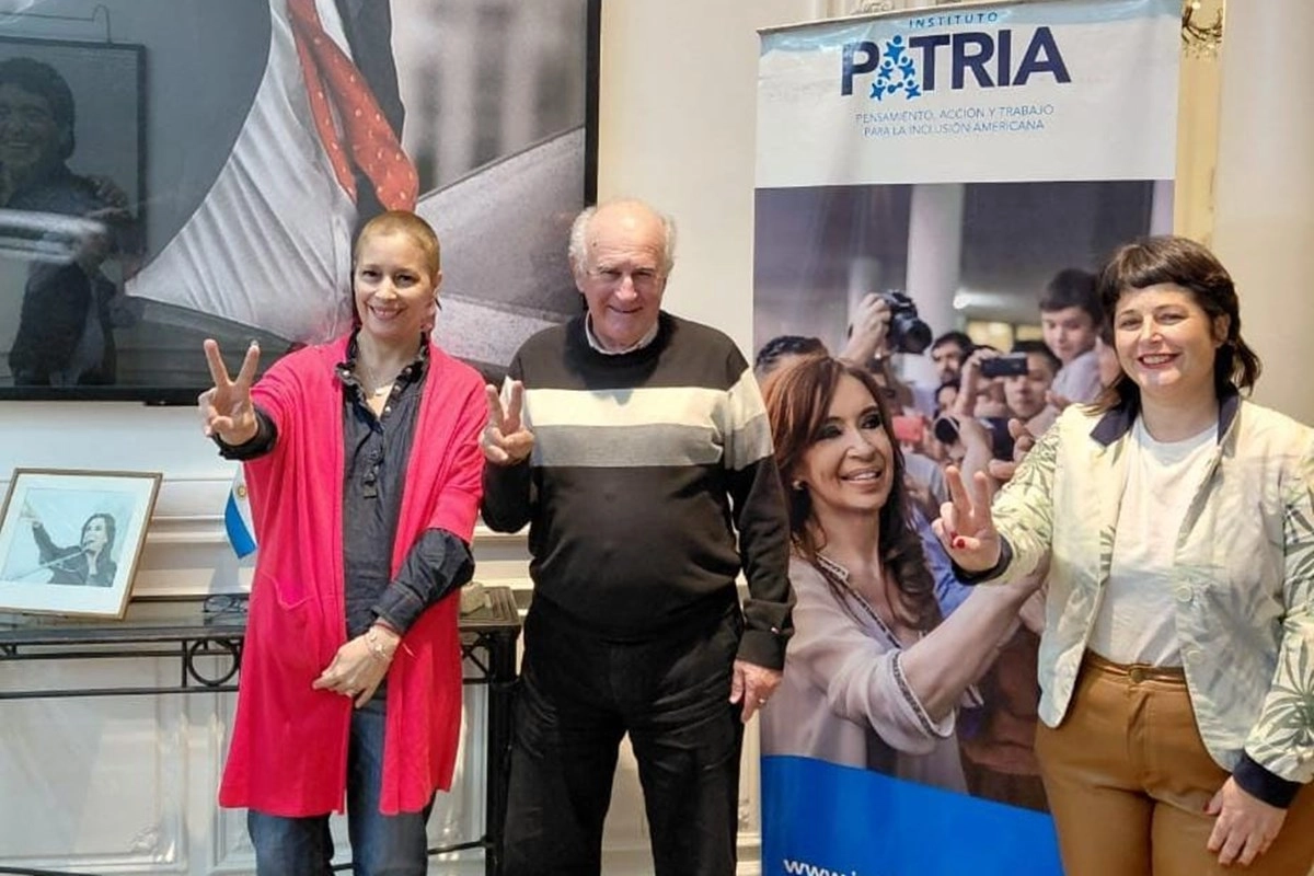 Rubattino, Parrilli y Gaillard en el Instituto Patria Rubattino, Parrilli y Gaillard en el Instituto Patria