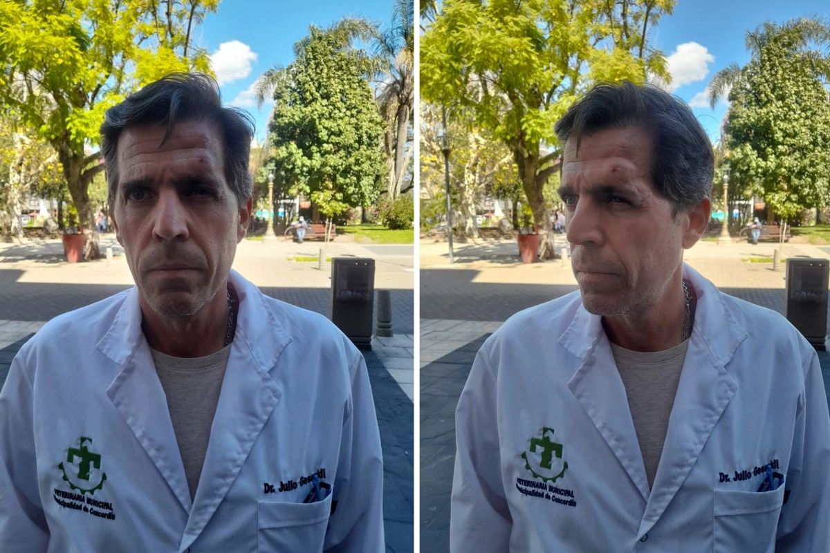 El doctor Gesualdi terminó con golpes. El doctor Gesualdi terminó con golpes.