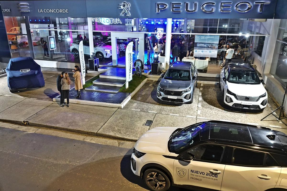 La presentación en la noche del viernes. La presentación en la noche del viernes.