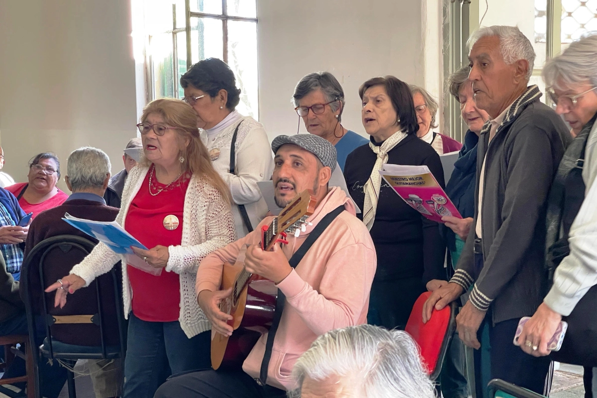 La música acompañó las celebraciones por el Día de la Ancianidad. La música acompañó las celebraciones por el Día de la Ancianidad.