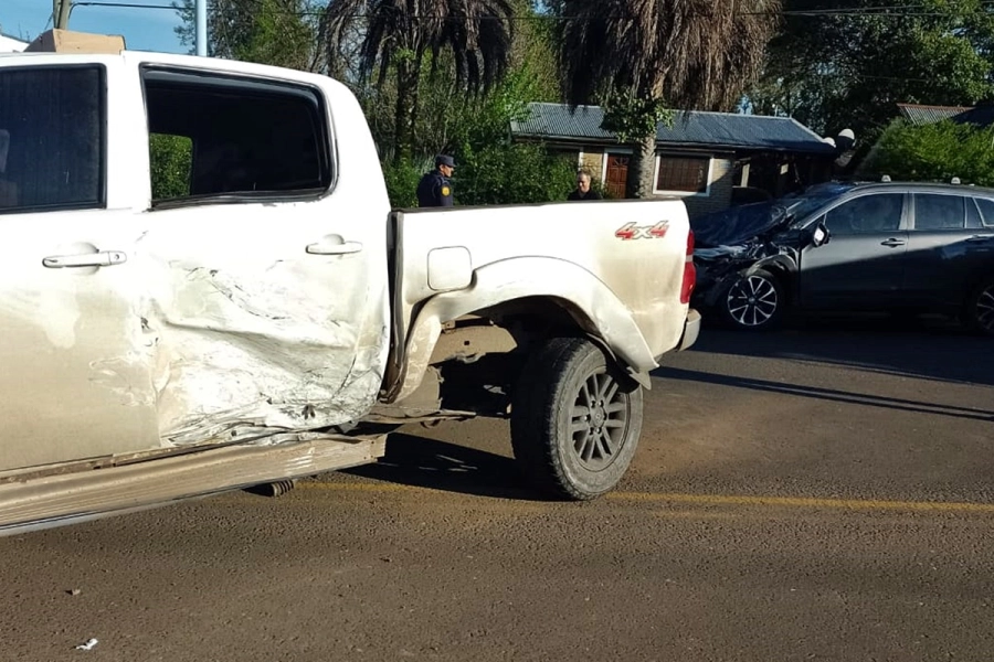 La acompañante de la Hilux también fue trasladada al Masvernat